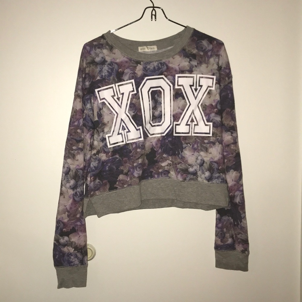 AERO crew neck crop top